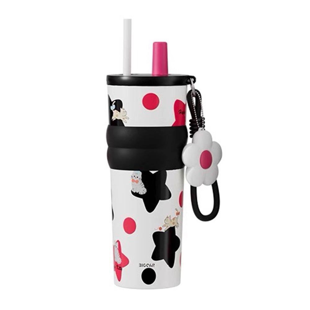 

Вакуумная кружка большой вместимости с ручкой, кружка-термос, новая термокружка для дома и офиса белый