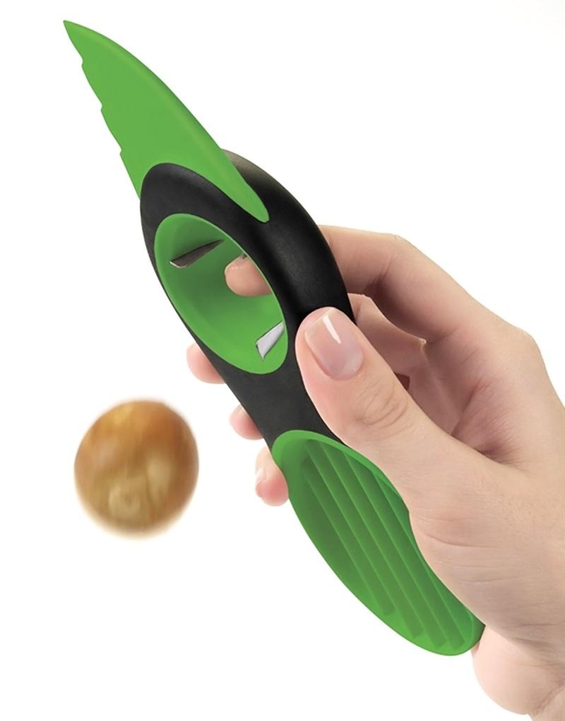 Kitchen Tool 3-in-1 Avocado Slicer Splits Fruit Pits Home Slices Household