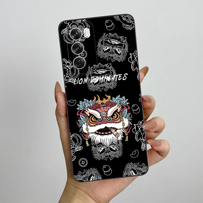 For OPPO Reno 12 CPH2625 Reno12 Pro Phone Case 12pro 5G CPH2629 Love Heart Silicone Soft Shockproof Back Cover Protective Shell
