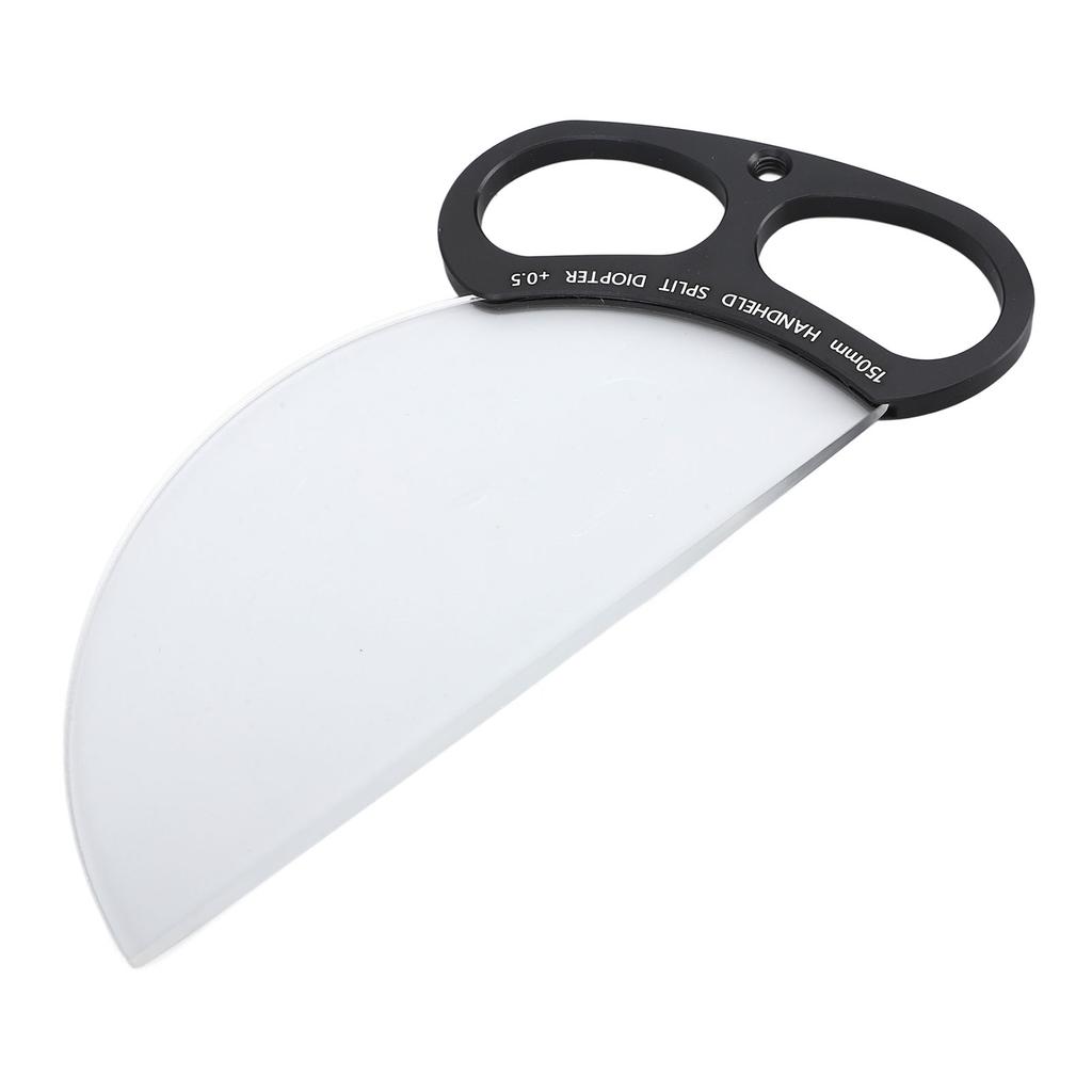 150mm Handheld 1 2 Split Diopter Filter Lens Special Effects Filter Film Prism Filter Accessories