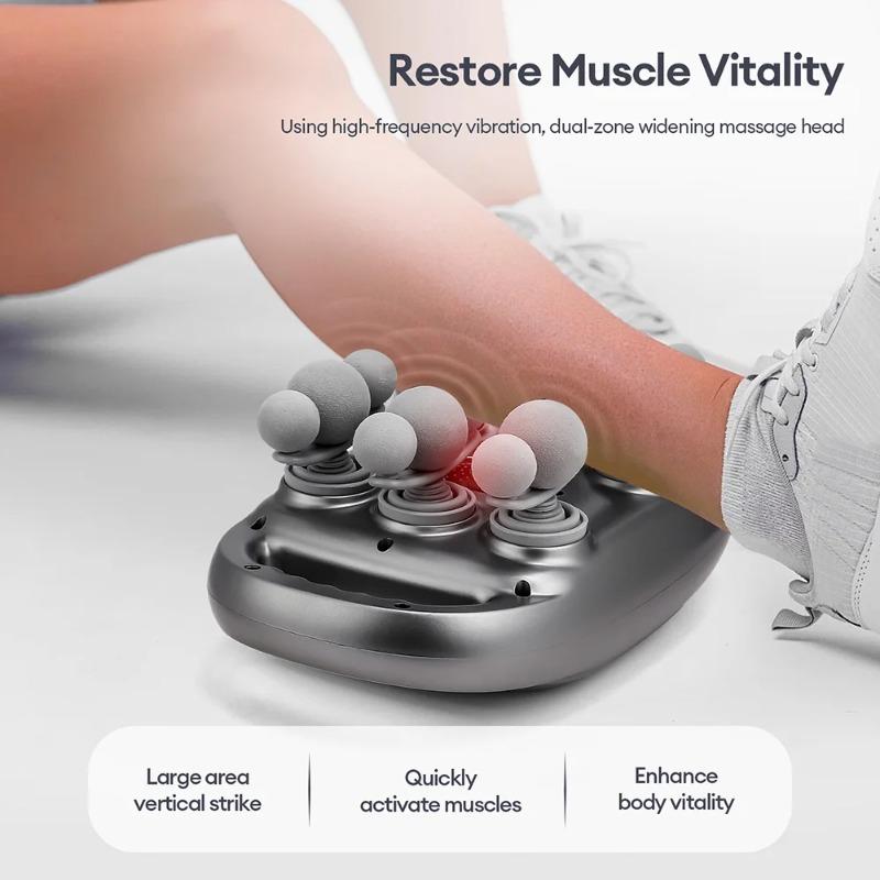 18-Head Fascia Gun High-Frequency Vibration Body Massage Gun Back and Waist Massager Neck Shoulder Massager Muscle masajeador