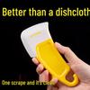 Silicone Scraper for Oil and Stain Cleaning In Pots, Bowls, and Dishes