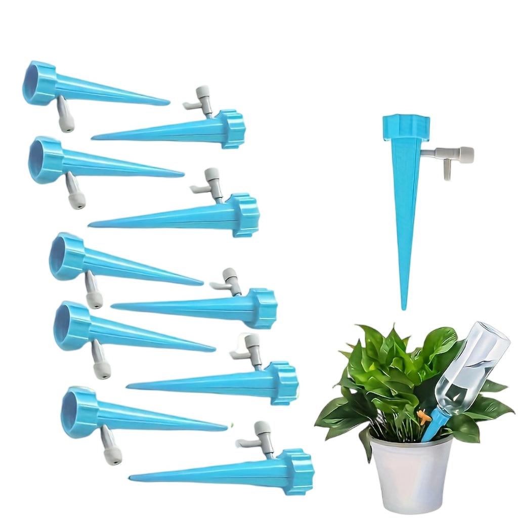 10pcs Automatic Drip Irrigation System Featuring A Timer Controller