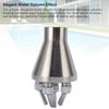 Column Fountain Nozzle Stainless Steel Center Straight Nozzle Water Spray Sprinkler for Landscape Garden Plaza