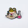 Cute Frog Brooch - Cartoon Debugging Agent Accessory