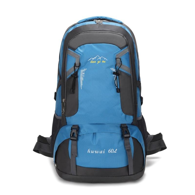 Outdoor Mountaineering Bag 60L Large Capacity Bag, Travel Backpack Women'S Sports Men'S Travel Backpack