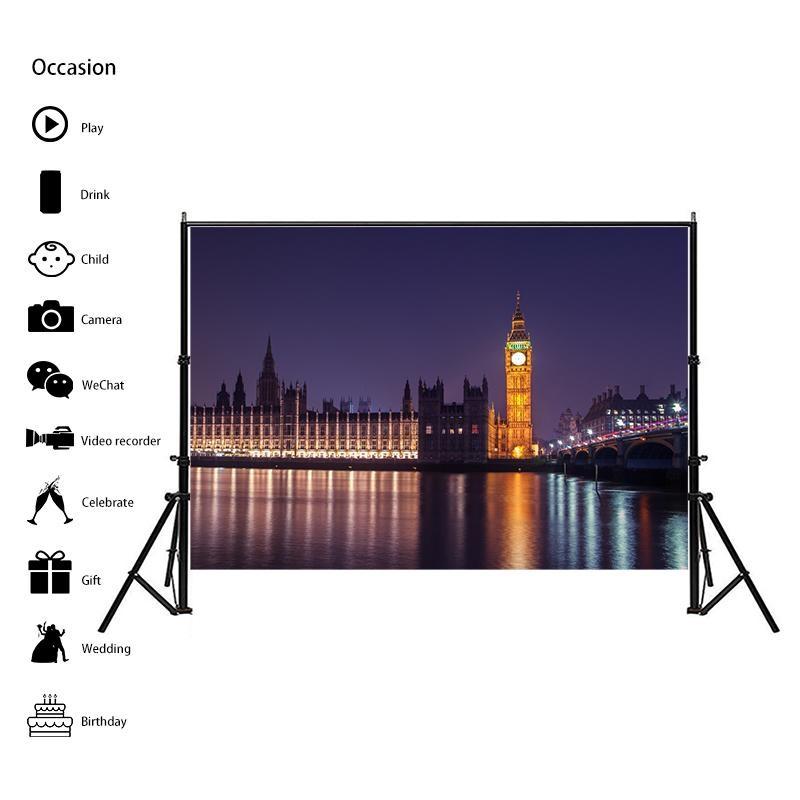 European Sscenic Spots Theme Background Cloth Photography Backdrop Photo Background Cloth Studio Props Decor