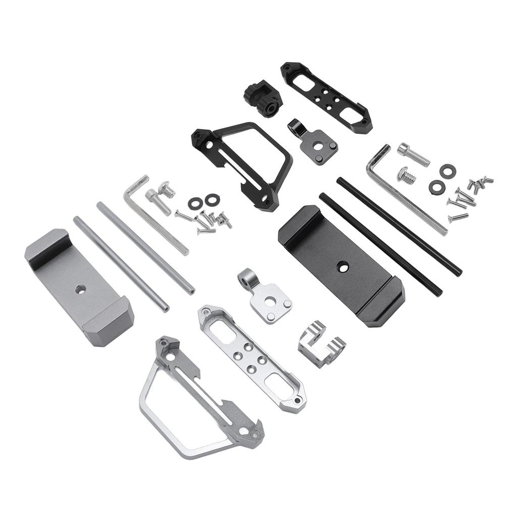 Suport de protecție ecran cu suport pentru telefon Metal de înaltă rezistență pentru Flysky Noble NB4 Transmițător Mașină RC