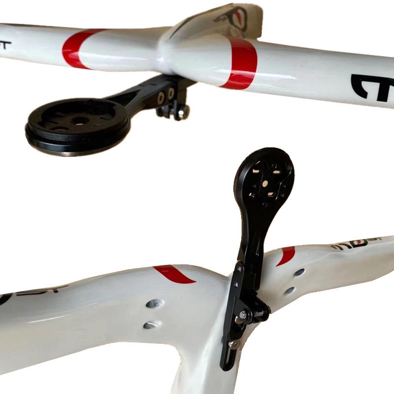 Aluminum Alloy Bicycle Speedometer Handlebar Mount for Magene, Garmin, Bryton, IGS, and GoPro