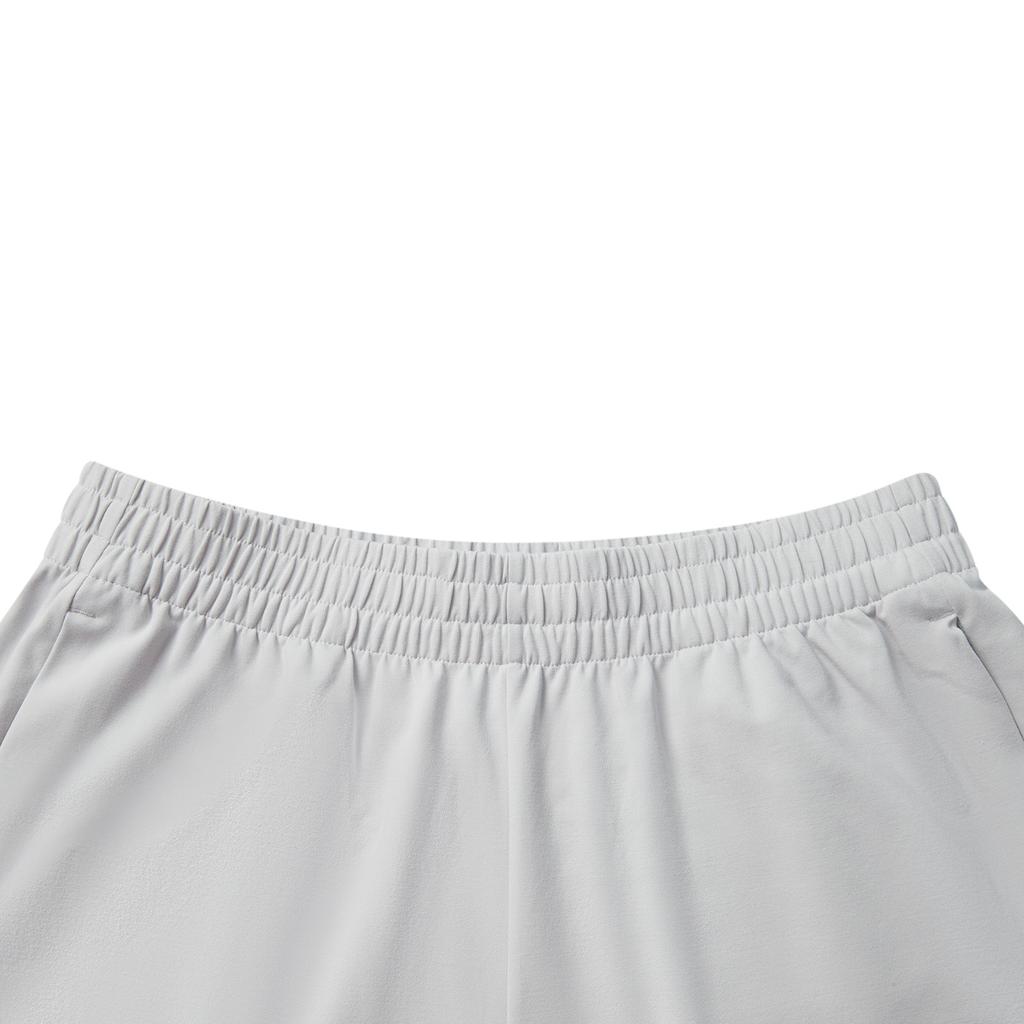 Li-Ning Comfortable Straight-Leg Moisture-Wicking Knitted Sports Pants Men Bottoms Static-Gray AKLV159-4