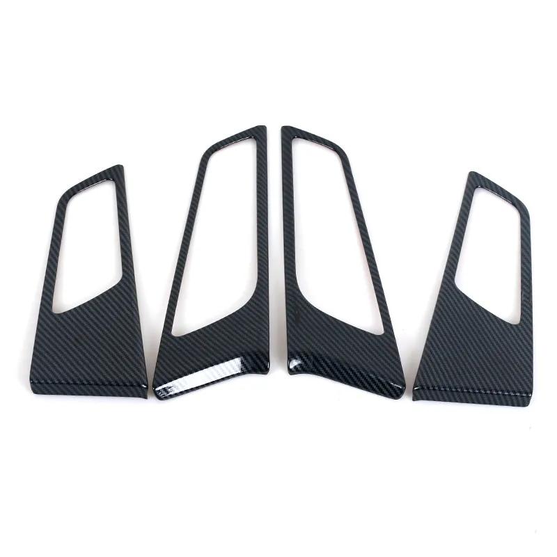 Obloženie panela spínača zdvíhania okna auta pre Hyundai Tucson 2015 2016 2017 2018 interiér z uhlíkových vlákien