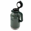 Stanley Classic Easy-Pour Growler, 64oz, Hammertone Green, 1.9L, New Logo, Vacuum Growler, Jug, 10-01941-063. Stainless Steel Thermos Bottle.