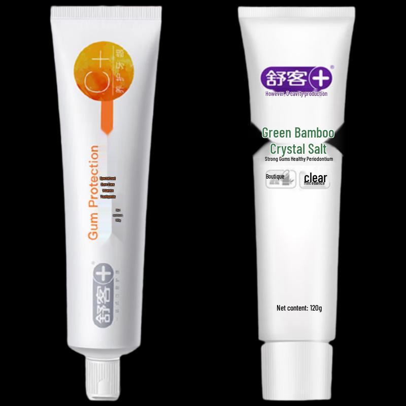 Shuke Bamboo Crystal Salt & Vitamin Toothpaste Duo Pack
