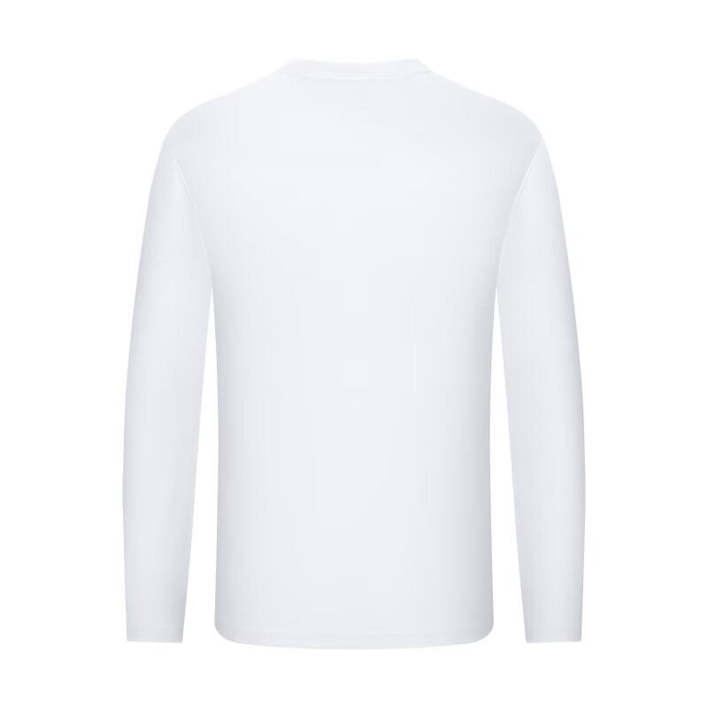 Navigare Men's Stain-Resistant Combed Cotton Long Sleeve T-Shirt