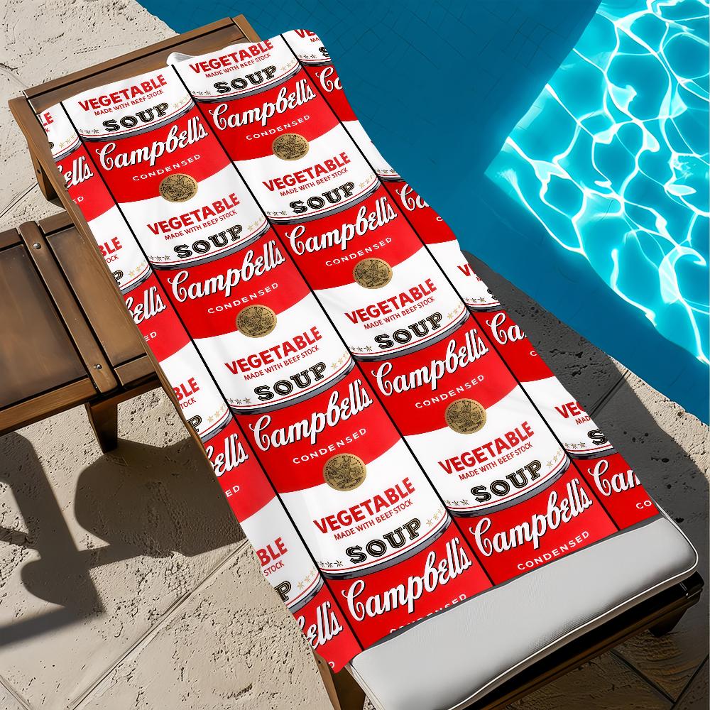 A-Andy ART Towel Large Quick-W-Warhol Drying Microfiber soft Beach Towel for Travel Fitness Sauna Bathing Camping