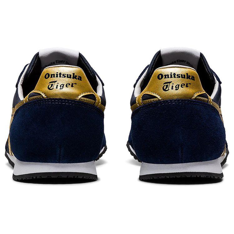ONITSUKA TIGER Serrano Midnight Pure Gold Unisex Sneakers Blue 1183B400-400