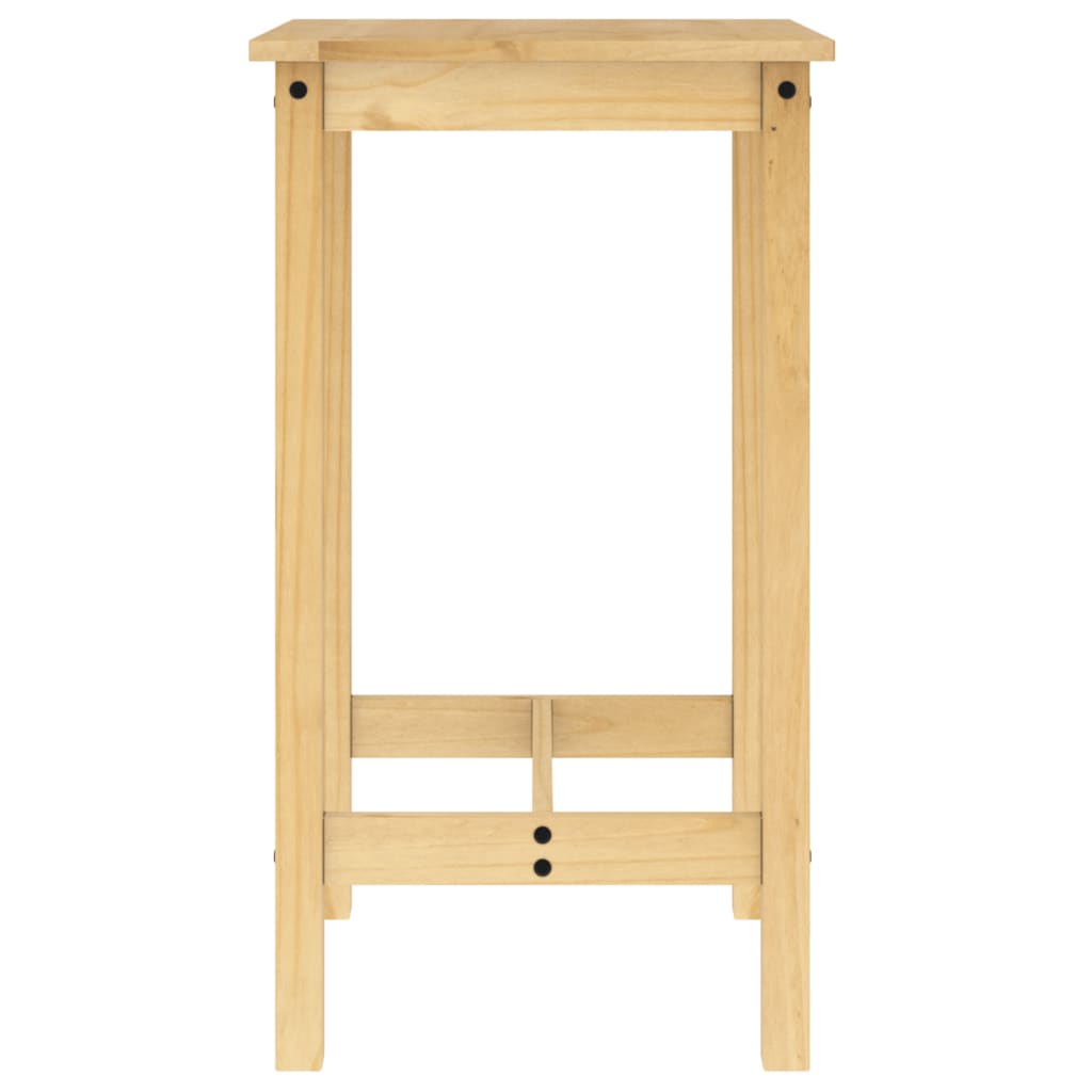 5 Piece Bar Set Solid Pine Wood