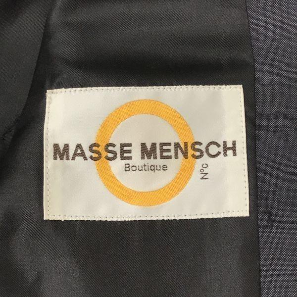 masse mensch/Wool Single Suit/Set Up/Men’s M/Gray/Half Lined/Made in Japan(USED)