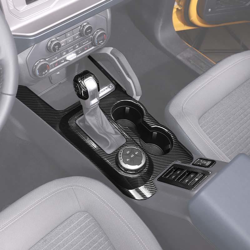 Center Console Handle Gear Shift Rearview Mirror Adjustment Decoration Protective Cover For Ford Bronco 2021 Up Car Interior Accessories