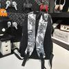 Schoolbag1011 new graffiti schoolbag large-capacity male and female students backpack Korean version trendy cool simple light luxury fashion backpack