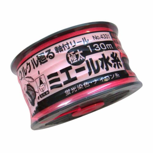 Takumi Miel Water Thread, Extra Thick Pink, 130m, No. 4331