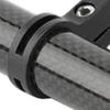 Bike Handlebar Extender Lightweight Carbon Fiber Aluminum Alloy for Phone Mount Light Lamp Black