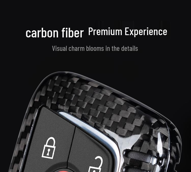 Real Carbon Fiber Corvette C8/C7 Key Case Protective Shell by T-carbon