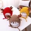 Fashion Christmas Hat for Unisex Wear with Exquisite Antlers Detail for Trending Appeal New Year Supplies