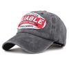 Embroidery RELIABLE washed cotton baseball cap men's splicing baseball cap Korean version