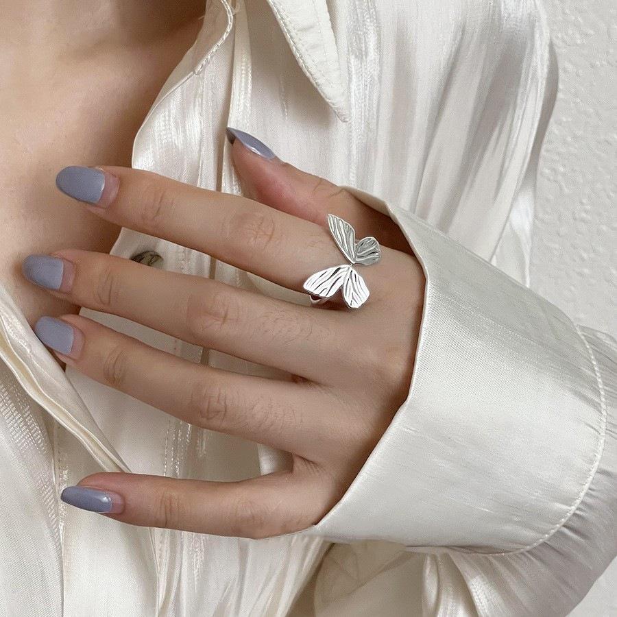 3D Butterfly Adjustable Ring for Women: Trendy, Fashionable, and Unique.