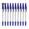 School And Office Stationery 10PCS Ballpoint Pens, 1.0mm Conical Tip Anti Leakage Gel Document Signing Pens Comfortable Grip Smooth Writing