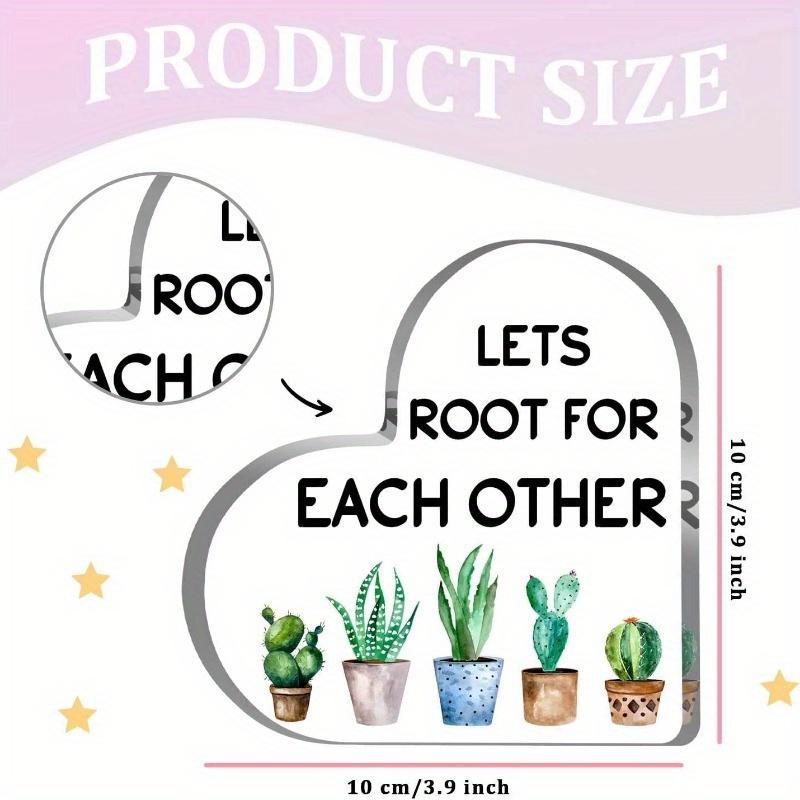 Psychotherapy Affirmations Heart - Positive Mental Health Decor for Counseling & Home Spaces