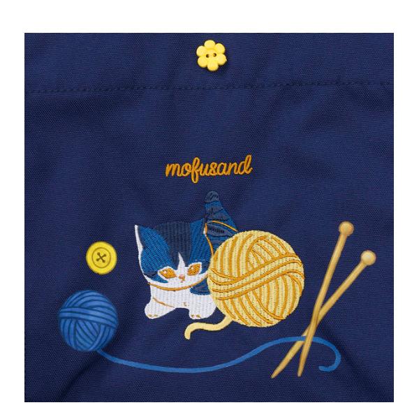 Mofusand Lunch Tote Bag Yarn ( Jare Nyan Navy ) Japan NEW