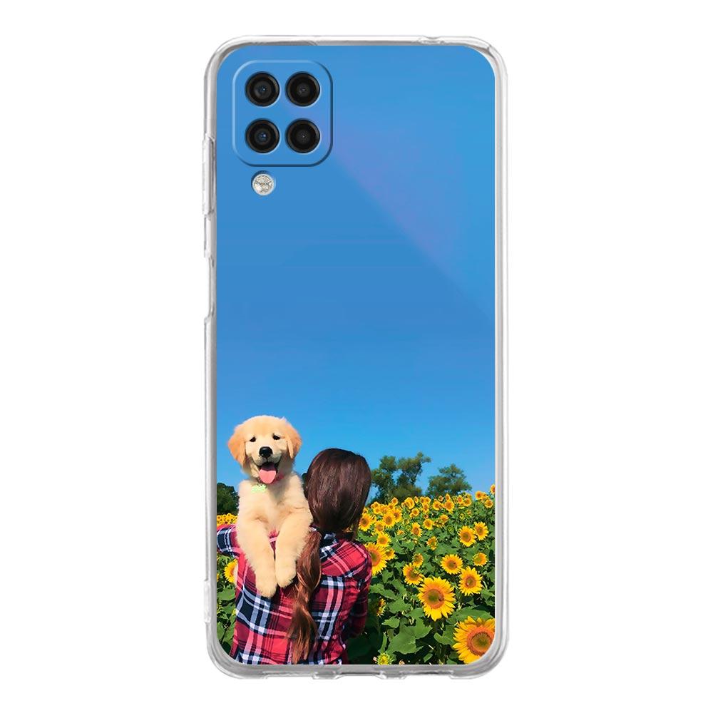 Pretty Sunflower Phone Case For Samsung Galaxy A51 A71 A21S A12 A11 A31 A41 A03S A13 A33 A73 A53 A52 A32 5G A23 Soft Clear Cover