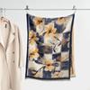 Winter digital printing lengthened and thickened graffiti flower warm cashmere scarf cold and warm temperament shawl