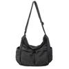 Denim Messenger Bag Women's Large Capacity Shoulder Bag Student Class Bag