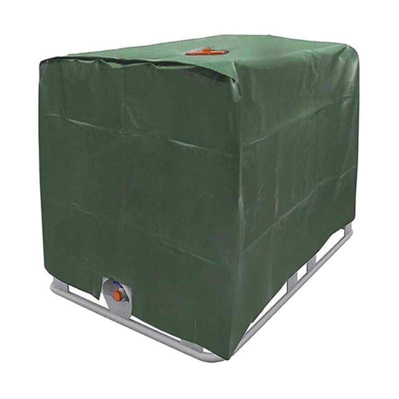 Large Capacity Storage Cover 1000L Polyester Fabric Featuring Sun Block Layer For Outdoor Container