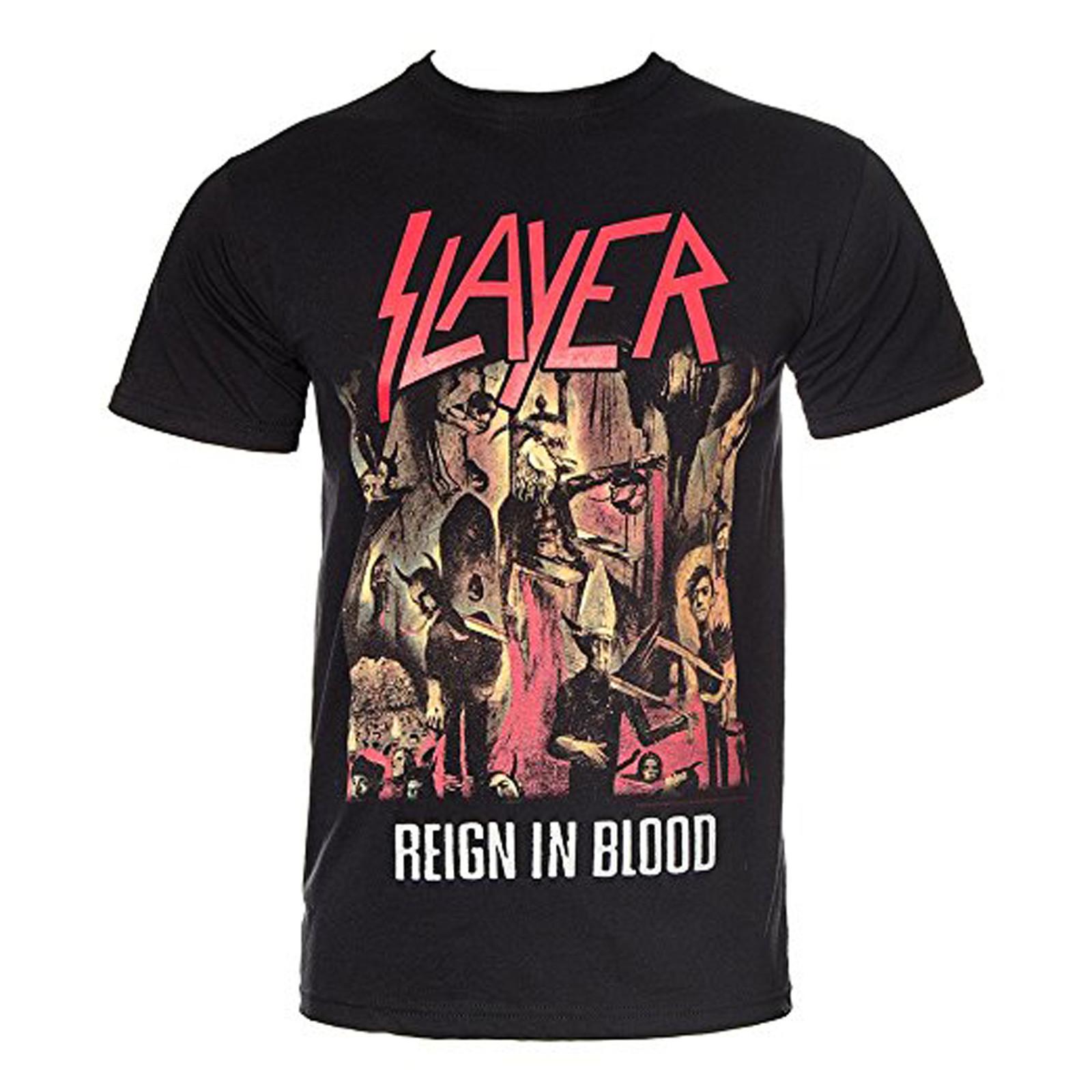 Slayer Reign In Blood Thrash Metal T-shirt Hommese XXL