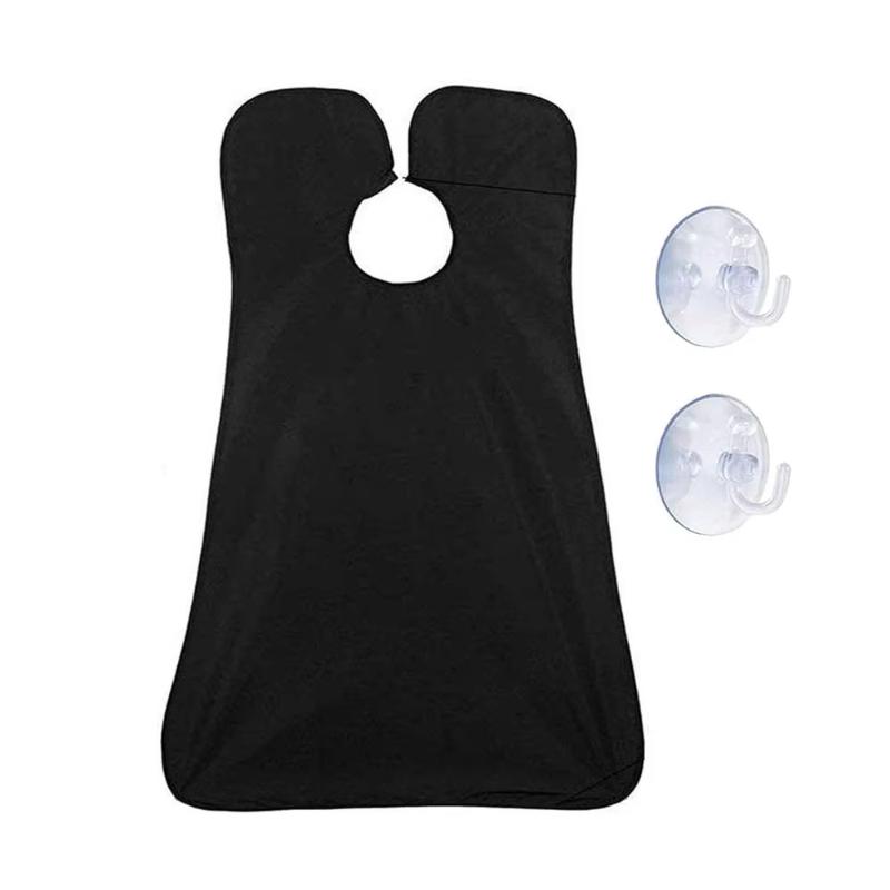 New Male Beard Shaving Apron Care Clean Hair Adult Bibs Shaver Holder Bathroom Organizer Gift For Man Barber Mat Apron