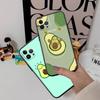 IK8 Avocado fruit art Phone Case for OPPO A40 A60 A80 A15 A16 A16K A12 A17 A17K A54 A54S A53 A53S A55 A56 A57 A98 F23