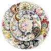 50 Vintage Clock & Watch Stickers: Creative, Trendy, Waterproof Decorative Stickers for Phones, Journals, Notebooks & More