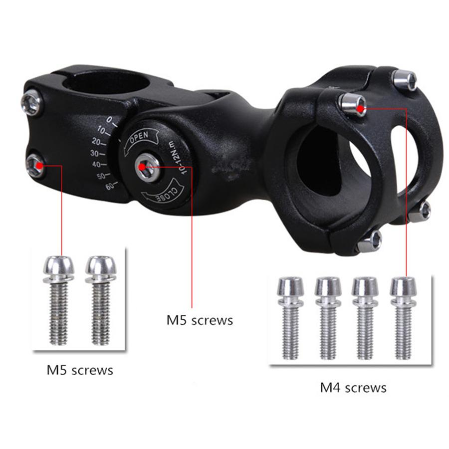 31.8X110Mm Adjustable Durable Bicycle Handlebar Stem Riser For Mtb Road Bike