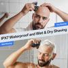 Electric Razor for Men, Head & Body Hair Shaver for Men, Cordless Rechargeable Wet/Dry Bald Head & Groin Waterproof Razor with Rotary