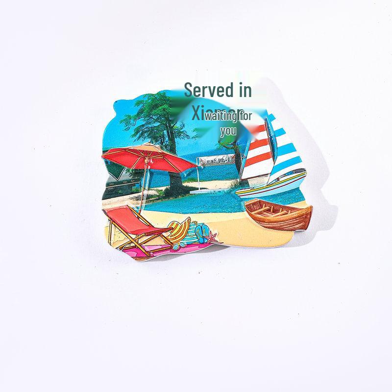 Xiamen Gulangyu Kulturelles Wahrzeichen Kühlschrankmagnet Souvenir