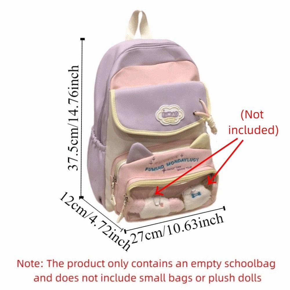 Japanese Style Students School Bags Waterproof Large Capacity Daypack Lolita Itabag  Mountaineering