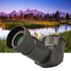 Camera Viewfinder 1.250X- 2.50X Magnification Right Angle Viewfinder with 10Pcs Mounting Adapter for Camera Accessories