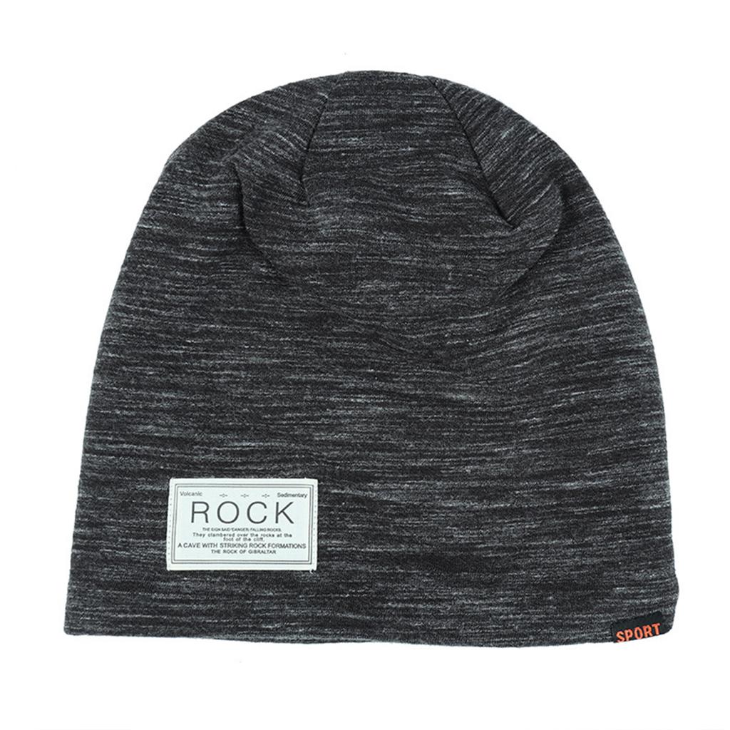 Beanie Hats For Women Men Cotton Warm Anti-slip Headwear Cap Casual Stretch Sleep Turbans Hats For Travel Running
