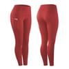 Women High Waist Solid Color Yoga Running Fitness Leggings with Side Pockets Hip Lifting Sports Long Pants