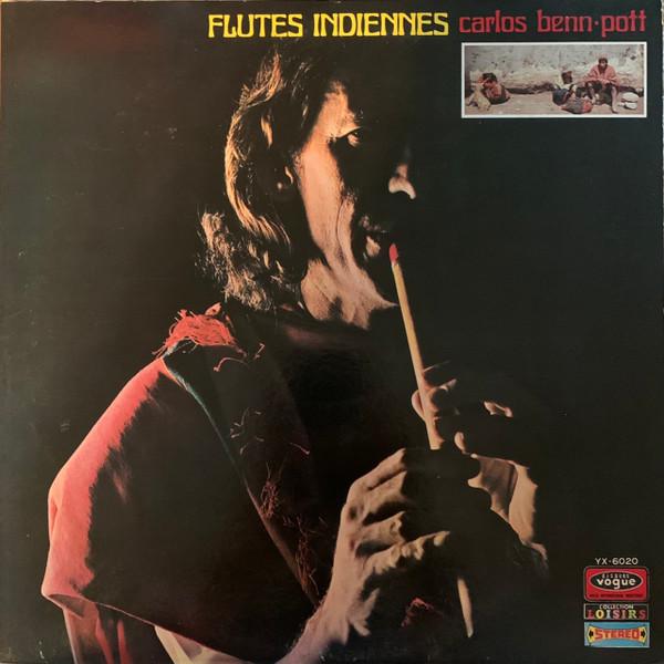 LP Record CARLOS BENNPOTT  Fltes Indiennes YX6020 DISQUES VOGUE Japan Obi Latin Used