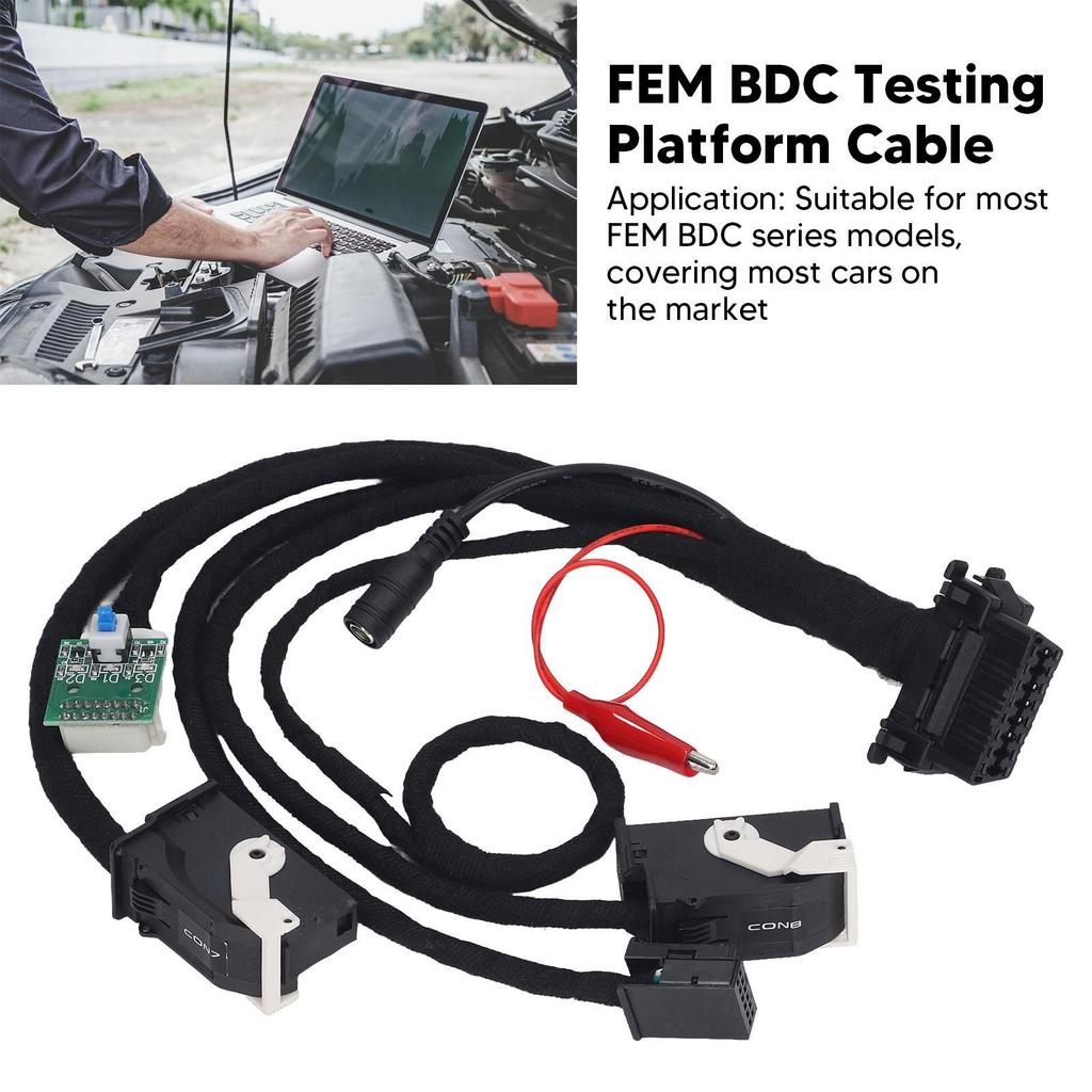 FEM BDC testplattformkabel 4 grensesnitt Key Programmer Adapterkabel for F20 F30 F35 X5 X6 I3